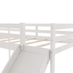 L-Shaped Twin Size Loft Bed With Ladder And Slide - ModernLuxe -Kids’ Furniture Store GUEST b6bc6937 9f1d 4468 a751 4a7b4727510b