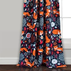 Kids' Pixie Fox Curtain Panels - Lush Décor -Kids’ Furniture Store GUEST b70d7aad 49bc 4a0e 8a32 759485704405