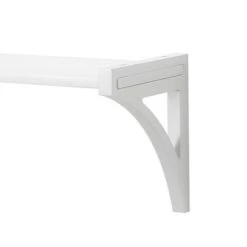 36" Topsy Turvey 2 In 1 Kids' Shelf With Brackets For Underneath Or Facing Upward White - InPlace -Kids’ Furniture Store GUEST ba6c7036 9b68 49fd 91b6 8f0c0e174954
