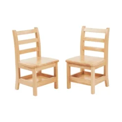 ECR4Kids Three Rung Ladderback Chairs With Storage, 2-Pack - Natural -Kids’ Furniture Store GUEST bab24b9a 16ca 4f16 b7e0 0e30320dba33
