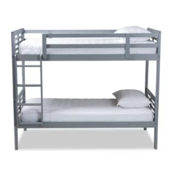 Twin Liam Bunk Bed - Baxton Studio -Kids’ Furniture Store GUEST bada879f bd2a 4af0 8b03 7cc62100cbb2