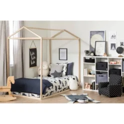 Sweedi House Bed - Natural Poplar - South Shore 12 Sweedi House Bed - Natural Poplar - South Shore -Kids’ Furniture Store GUEST bcb28aaa 82ee 4d57 a927 2c89459485c3