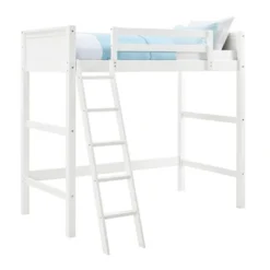 Twin Houston Kids' Wooden Loft Bed With Ladder - Room & Joy -Kids’ Furniture Store GUEST bd5e4b42 4802 42aa 8969 5308063bb85e