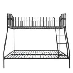 Twin/Full Kids' Bushwick Metal Bunk Bed - Novogratz -Kids’ Furniture Store GUEST beb56a70 46b7 456c 9c48 990bf77be089