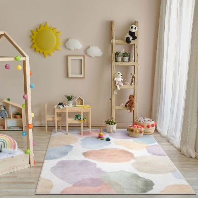 Well Woven WatercolorDot Kids Area Rug 6 Well Woven WatercolorDot Kids Area Rug - Image 6