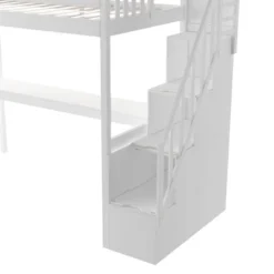 Twin Size Loft Bed With Staircase And Built-in Desk - ModernLuxe 15 Twin Size Loft Bed With Staircase And Built-in Desk - ModernLuxe -Kids’ Furniture Store GUEST bfea472b 36fb 4f0f 80c7 794b0ab0d7ee