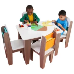 KidKraft Pocket Storage Table And Chair Set -Kids’ Furniture Store GUEST c02a2174 33a3 4d70 b4e7 3e185ce7ced9
