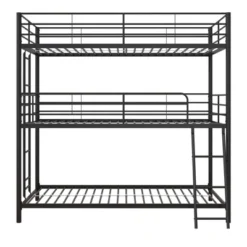 Triple Twin Zeke Metal Bunk Bed - Room & Joy -Kids’ Furniture Store GUEST c08e5461 22ac 4e19 a5e8 54f06d29f7c0