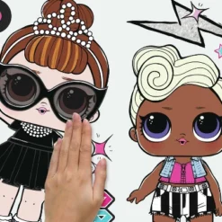 Lol Surprise Rock Star Peel And Stick Wall Decal - RoomMates -Kids’ Furniture Store GUEST c0cd2ea9 66e1 422c 8ab0 24f4036d7100