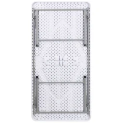 Emma And Oliver 4.93-Foot Kid's Granite White Plastic Folding Activity Table - Play Table -Kids’ Furniture Store GUEST c1988e5a f1dc 4439 ade1 331192093d40