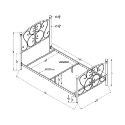 HOMES: Inside + Out Twin Allen Kids' Metal Bed - IoHOMES -Kids’ Furniture Store GUEST c1a509e4 c099 4d4d 9c0c 09cc46e35f00