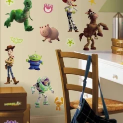 Roommates Toy Story 3 Peel And Stick Wall Decal - Glow In The Dark -Kids’ Furniture Store GUEST c24e1c31 98ef 41d3 8ea3 ccdd29e1342a