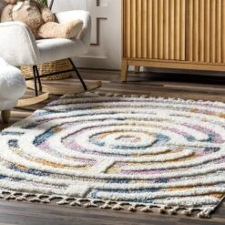 NuLOOM Ava Colorful Maze Kids Tassel Area Rug -Kids’ Furniture Store GUEST c5034484 abe4 467e 97ac e7a949389cf6