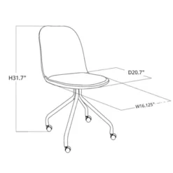 Rolling Kids' Desk Chair - Pillowfort™ -Kids’ Furniture Store GUEST c506529f 509a 4830 adac 351a76fbb9d6