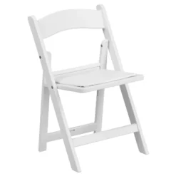 Flash Furniture Kids Folding Chairs With Padded Seats | Set Of 2 White Resin Folding Chair With Vinyl Padded Seat For Kids -Kids’ Furniture Store GUEST c864bc29 0330 4869 adc5 372f152853d2 1