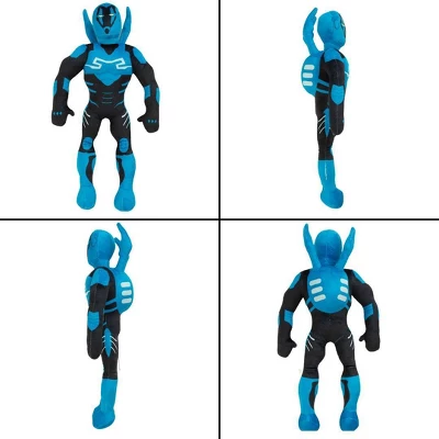 Blue Beetle Throw Pillow 1 Blue Beetle Throw Pillow