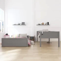 Twin Over Full Capri Wood Bunk Bed Gray - Hillsdale Furniture 25 Twin Over Full Capri Wood Bunk Bed Gray - Hillsdale Furniture -Kids’ Furniture Store GUEST c8f42038 484b 41c6 85fb 01a55b7b9a83