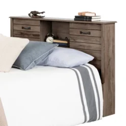 Ulysses Bookcase Headboard With Doors - South Shore -Kids’ Furniture Store GUEST c9336ee6 03ae 4ea0 ab3b de7002c1b948