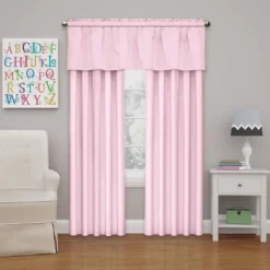Microfiber Blackout Window Valance Pink Dogwood (18"x42") - Eclipse My Scene -Kids’ Furniture Store GUEST caca1129 722e 467d 9cde f895a270351e