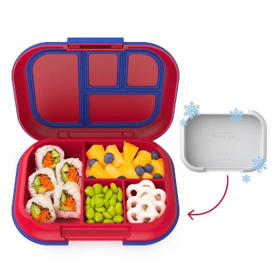 Bentgo Kids' Chill Lunch Box, Bento-Style Solution, 4 Compartments & Removable Ice Pack 8 Bentgo Kids' Chill Lunch Box, Bento-Style Solution, 4 Compartments & Removable Ice Pack - Image 8
