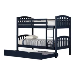 Asten Bunk Beds With Trundle Blue - South Shore -Kids’ Furniture Store GUEST cd0c4132 214d 41a2 9ada 11224fe4f30a
