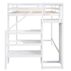 Full Size Loft Bed With Built-in Storage Wardrobe And Stairs-ModernLuxe 17 Full Size Loft Bed With Built-in Storage Wardrobe And Stairs-ModernLuxe -Kids’ Furniture Store GUEST cd8537c1 f2d5 490d a94d b37faf2ffcbf