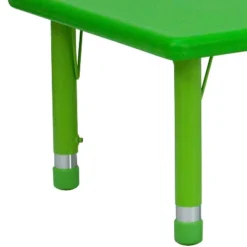Flash Furniture 24"W X 48"L Rectangular Plastic Height Adjustable Activity Table -Kids’ Furniture Store GUEST cdbd923b da27 4354 9691 92de1683db68