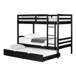 Fakto Bunk Beds With Trundle Matte Black - South Shore 20 Fakto Bunk Beds With Trundle Matte Black - South Shore -Kids’ Furniture Store GUEST d00ea91a 1e5a 4cb0 a4d3 978ce5639f97