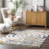 NuLOOM Ava Colorful Maze Kids Tassel Area Rug