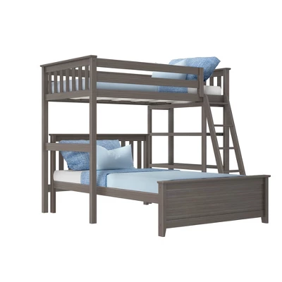 Max & Lily L-Shaped Twin Over Full Bunk Bed With Bookcase 6 Max & Lily L-Shaped Twin Over Full Bunk Bed With Bookcase - Image 6