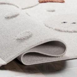 NuLOOM Kilah Snowmen High-Low Kids Tasseled Area Rug -Kids’ Furniture Store GUEST d545d989 a7d5 4e10 afdb fa67b2e83ed1