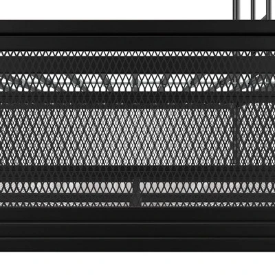 Twin Over Full Jeremy Bunk Bed With Storage Drawers Black - Room & Joy 8 Twin Over Full Jeremy Bunk Bed With Storage Drawers Black - Room & Joy - Image 8