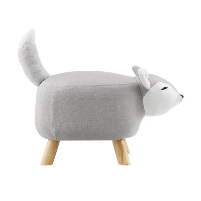 Fifer The Fox Stool Gray - Powell 2 Fifer The Fox Stool Gray - Powell - Image 2