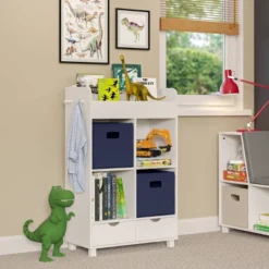 Kids' Book Nook Cubby Storage Cabinet With Bookrack - RiverRidge Home -Kids’ Furniture Store GUEST d6c08044 2af8 4bdb a0a0 869ad6982783