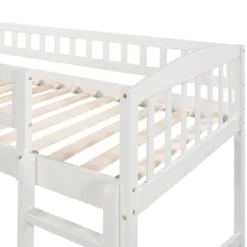 Twin Size Loft Bed With Slide And Ladder - ModernLuxe -Kids’ Furniture Store GUEST d7d43390 ace5 42dd 8eb3 d327f3ed6170