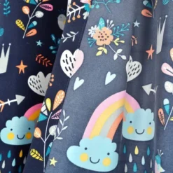 84"x52" Set Of 2 Unicorn Heart Window Curtain Panels - Lush Décor -Kids’ Furniture Store GUEST d7f7f132 3fc1 49ca 83c4 a001e277ebd2