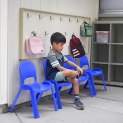 ECR4Kids SitRight Plastic Children’s Chair, Indoors And Outdoors, 11in Seat Height, 4-Pack -Kids’ Furniture Store GUEST da29d9c0 f713 4740 b438 9947233f4c0c