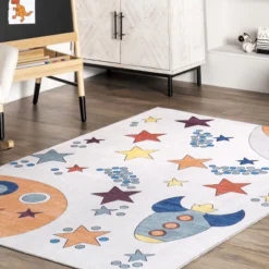 NuLOOM Leonie Outer Space Machine Washable Kids Area Rug 16 NuLOOM Leonie Outer Space Machine Washable Kids Area Rug -Kids’ Furniture Store GUEST da4aaa6f b164 4e9f a7e5 8b2727167618