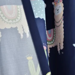 52"x84" Make A Wish Southwest Llama Cactus Window Curtain Panels Set - Lush Décor -Kids’ Furniture Store GUEST ded7c023 2efd 42ee a2b1 4ab8f6b9e60d