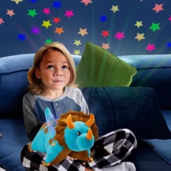 Sleeptime Lite Dinosaur Plush LED Nightlight Blue - Pillow Pets -Kids’ Furniture Store GUEST def94181 931d 441c bb60 ed5d461efc60