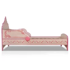 Twin Nemma Princess Crown Twin Bed Pink - Homes: Inside + Out -Kids’ Furniture Store GUEST df0dd849 6b41 4113 92a3 c9cbb976eb28
