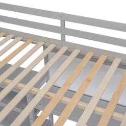 Wooden Loft Bed With Shelves, Desk And Writing Board - ModernLuxe -Kids’ Furniture Store GUEST dff27005 5968 4db9 b808 0e63525de450