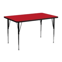 Emma And Oliver 24x48 Rectangle HP Laminate Adjustable Activity Table -Kids’ Furniture Store GUEST e069c084 c55e 4cea 8288 a3f011f14ef8 1