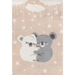 NuLOOM Bindi Koala Kids Machine Washable Area Rug -Kids’ Furniture Store GUEST e0b858e7 e356 4b9e 9ddd 8b521d0187e0