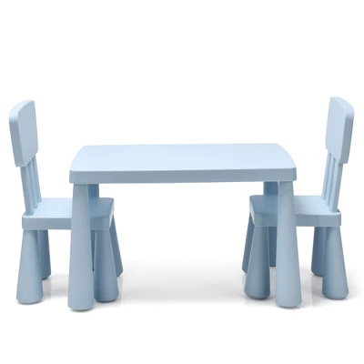 Costway Kids Table & 2 Chairs Set Toddler Activity Play Dining Study Desk Baby Gift 4 Costway Kids Table & 2 Chairs Set Toddler Activity Play Dining Study Desk Baby Gift - Image 4