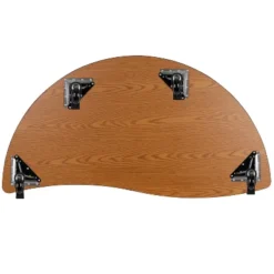 Emma And Oliver Mobile 60" Half Circle Wave Collaborative Grey Adjustable Height Activity Table -Kids’ Furniture Store GUEST e12fc947 4df9 443e b36d 4ada3ac426ec