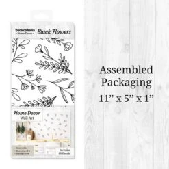 Black Flowers Wall Decor - Decalcomania 11 Black Flowers Wall Decor - Decalcomania -Kids’ Furniture Store GUEST e205af94 b34c 4d80 a40d b03af8898a61