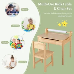 Costway Toddler Multi Activity Table With Chair Kids Art & Crafts Table With Paper Roll Holder 14 Costway Toddler Multi Activity Table With Chair Kids Art & Crafts Table With Paper Roll Holder -Kids’ Furniture Store GUEST e2e37a58 b888 4644 b571 ebb94a9f9fff