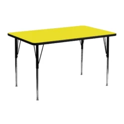 Flash Furniture 24''W X 48''L Rectangular HP Laminate Activity Table - Standard Height Adjustable Legs 9 Flash Furniture 24''W X 48''L Rectangular HP Laminate Activity Table - Standard Height Adjustable Legs -Kids’ Furniture Store GUEST e32a4fd0 83ae 4d03 b8c2 82da6c9aca48