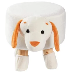 Cheer Collection Kids Mini Padded Footstool With Solid Wooden Legs -Kids’ Furniture Store GUEST e4084086 cfa2 4044 937e 4a0f6b5d6630